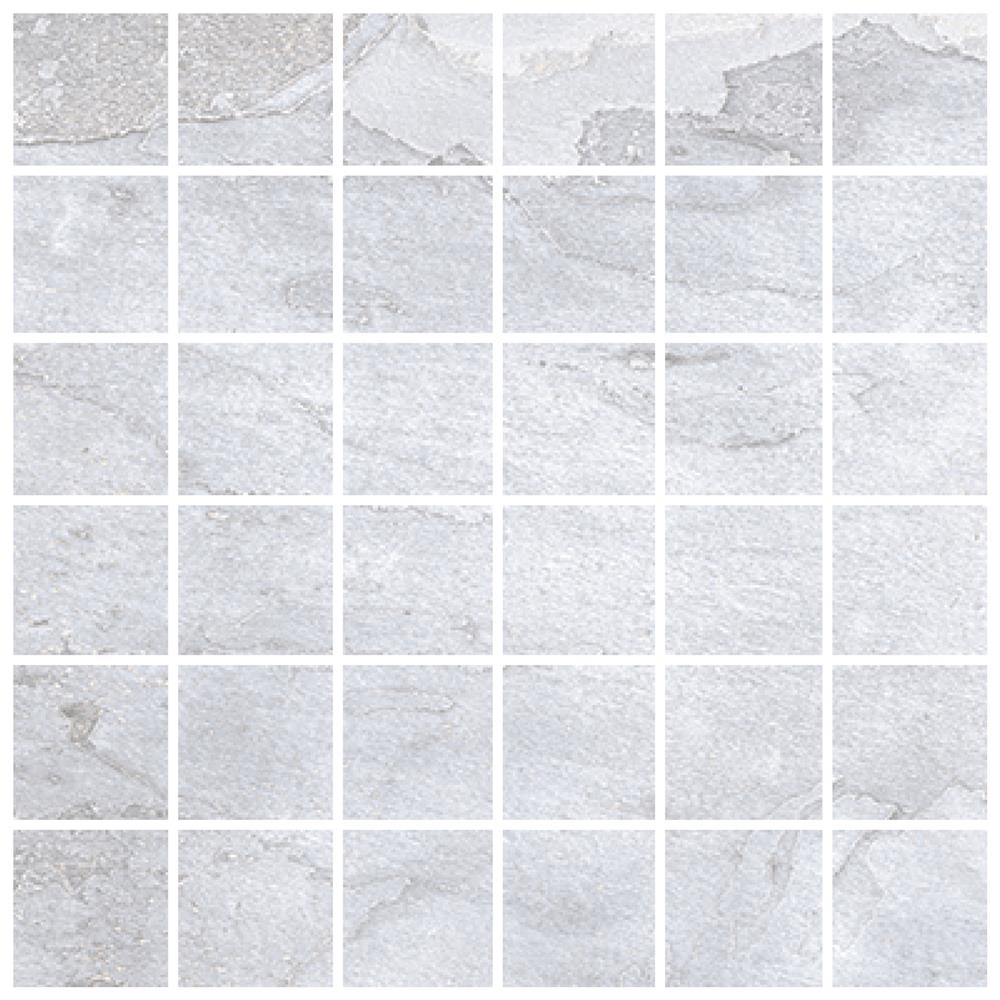 Nature Grey Mosaic Eco Tile - 52.5x52.5mm (Sheet 330x330mm)