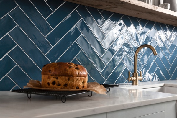 How To Style Blue Tiles In The Home