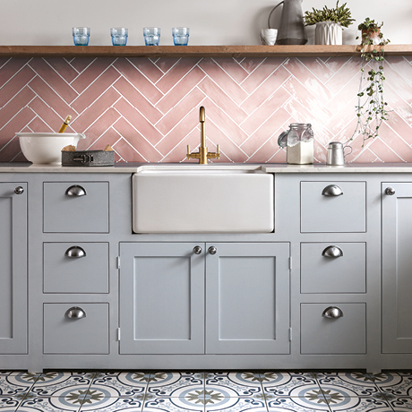 Poitiers Rose Pink Tile