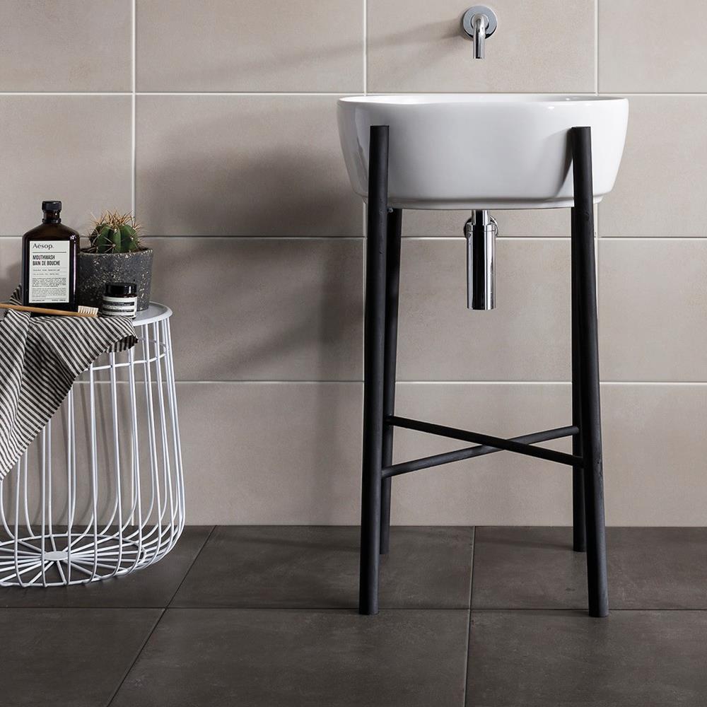 Cement Tech Mini Anthracite Tile - 450x450mm