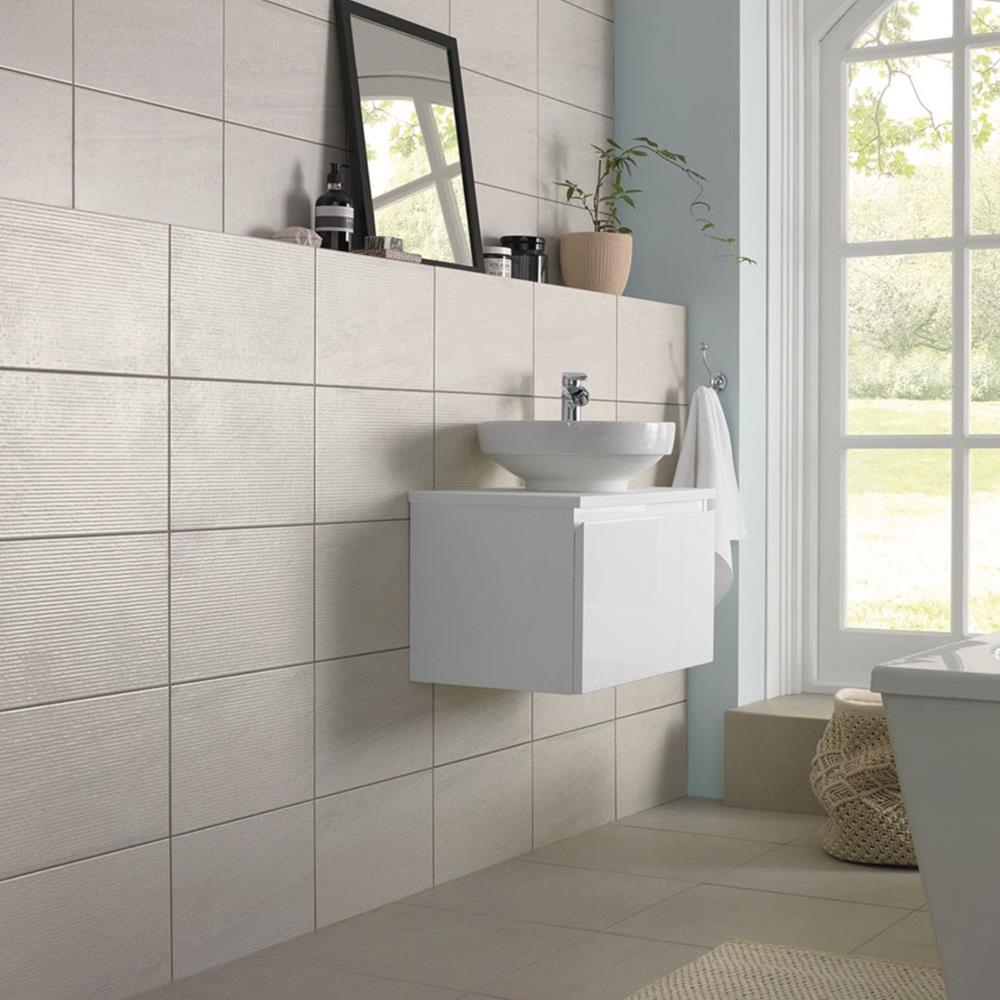 Light Grey Tile Bathroom | stickhealthcare.co.uk