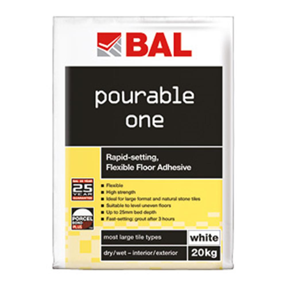 Bal Pourable One White - 20kg